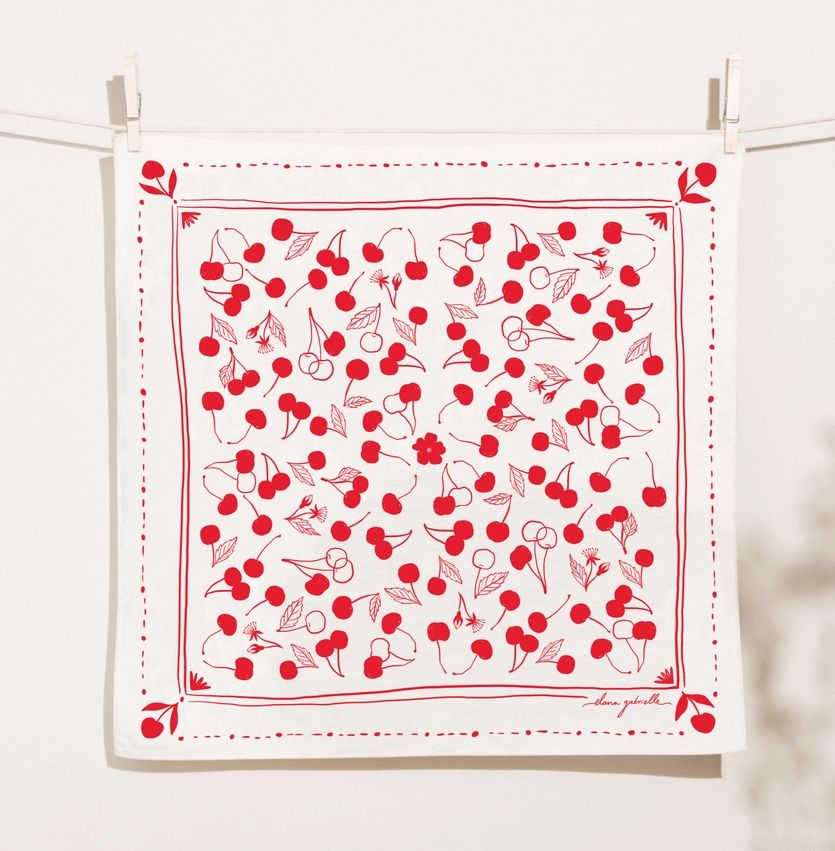 Elana Gabrielle Cherries Bandana EG2