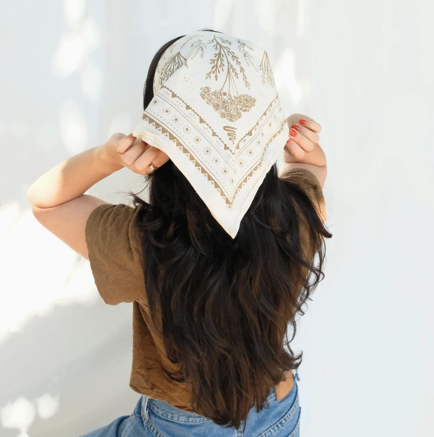 Elana Gabrielle High Desert Bandana in Sage EG4