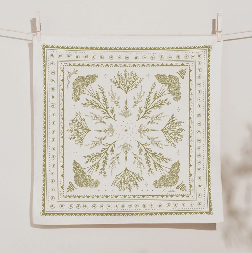 Elana Gabrielle High Desert Bandana in Sage EG4