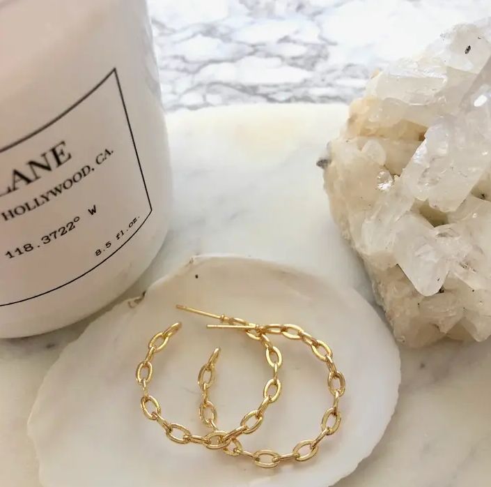 Jessica Matrasko Jewelry Pepa Hoop Earrings JM8