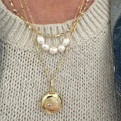Jessica Matrasko Jewelry Tiffany Locket Necklace JM12