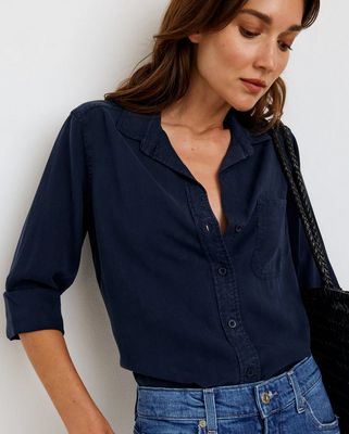 Bella Dahl Shirt Tail Button Down 