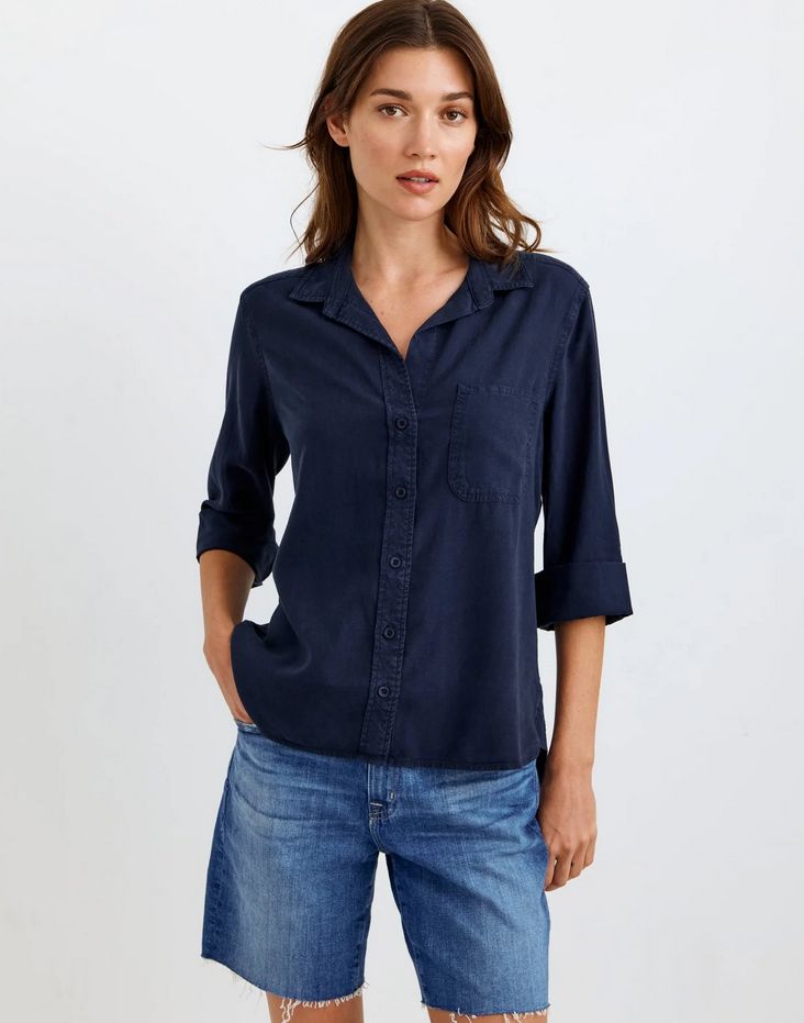 Bella Dahl Shirt Tail Button Down 