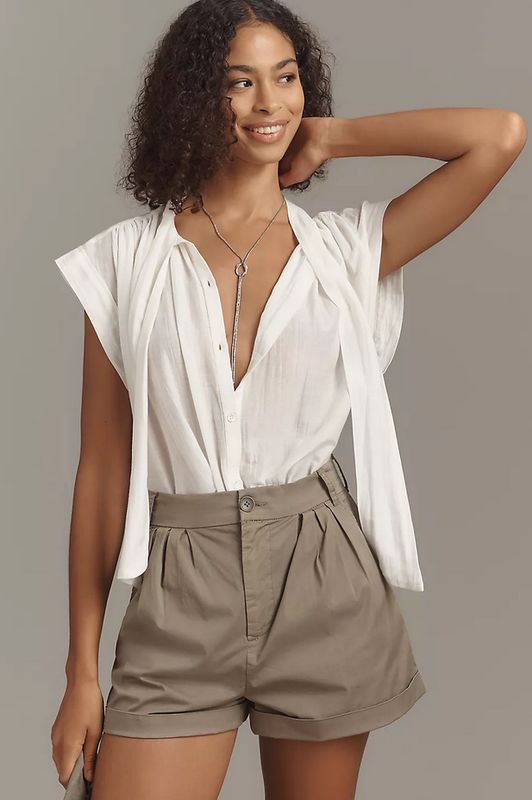 Pistola Felix High Rise Pleated Short