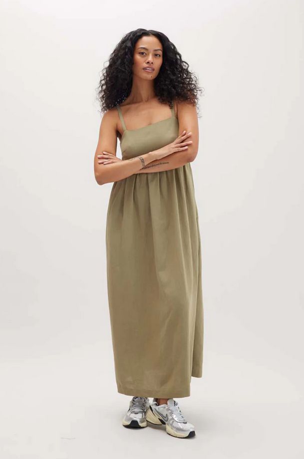 Richer Poorer Linen Maxi Dress (Multiple Colors)