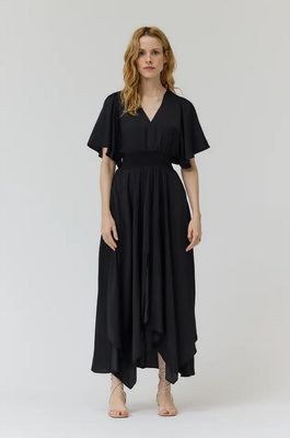 Grade &amp; Gather Unbalanced Skirt Maxi Dress