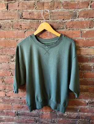 Mila 3/4 Sleeve Sweatshirt (Two Colors)