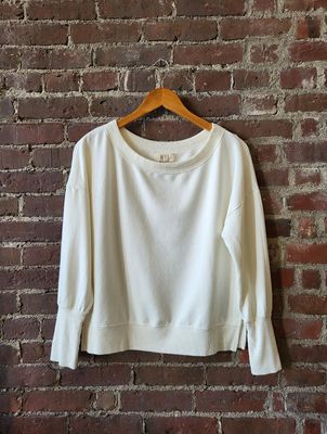 Mila Long Sleeve Open Neck Top