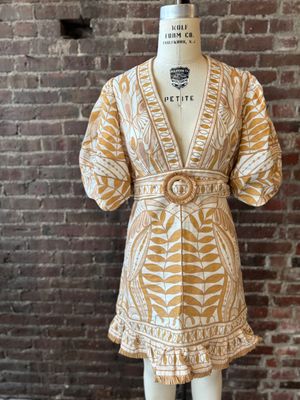 Farm Rio Nature Mini Dress
