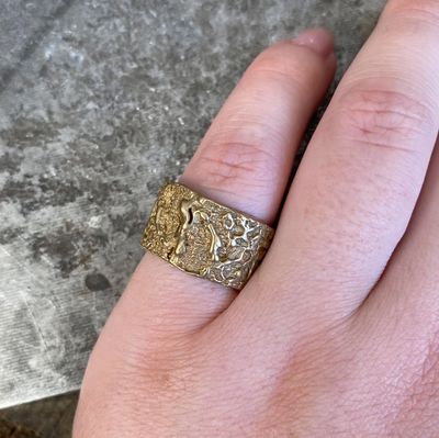 Emilie Shapiro Lichen Ring Size 6 ES51