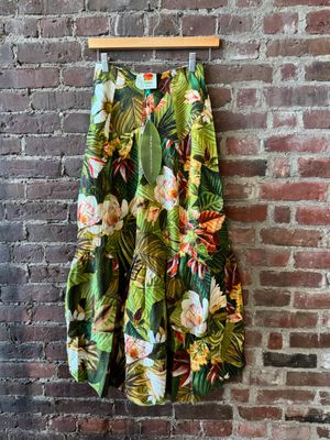 Farm Rio Botanical Forest Midi Skirt