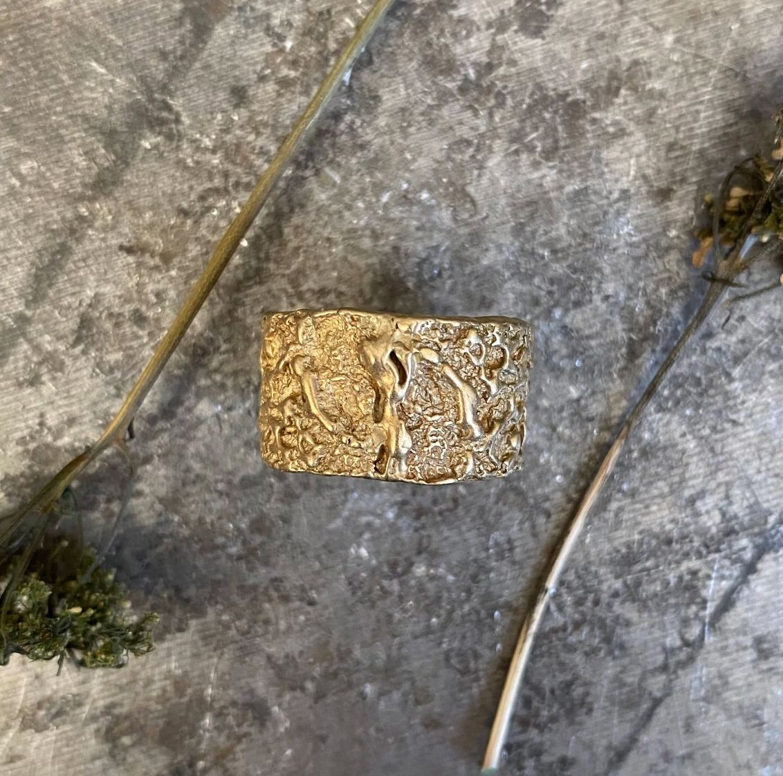 Emilie Shapiro Lichen Ring Size 6 ES51