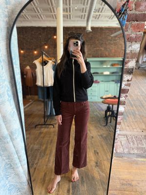 Mother The Mid Rise Maven Sneak in Hopscotch Aztec