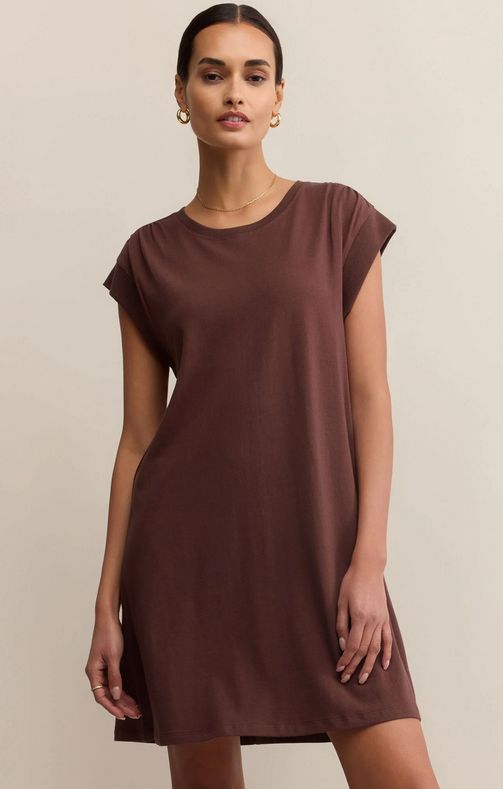 Z Supply Routine Shift Mini Dress