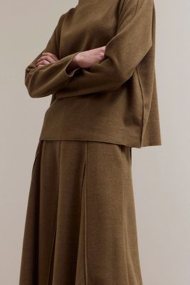 Grade &amp; Gather Mock Neck Loose Fit Sweater (Two Colors)