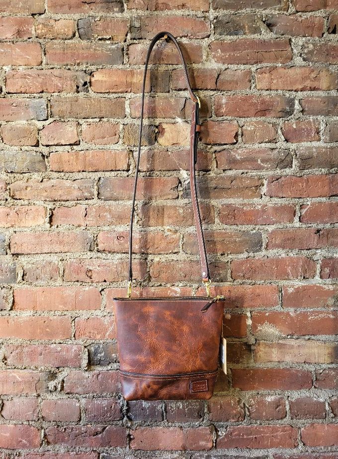 Kingdom Leather Althea Crossbody in Copperhead