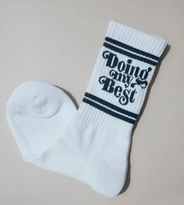 The Bee &amp; The Fox Doing My Best Socks
