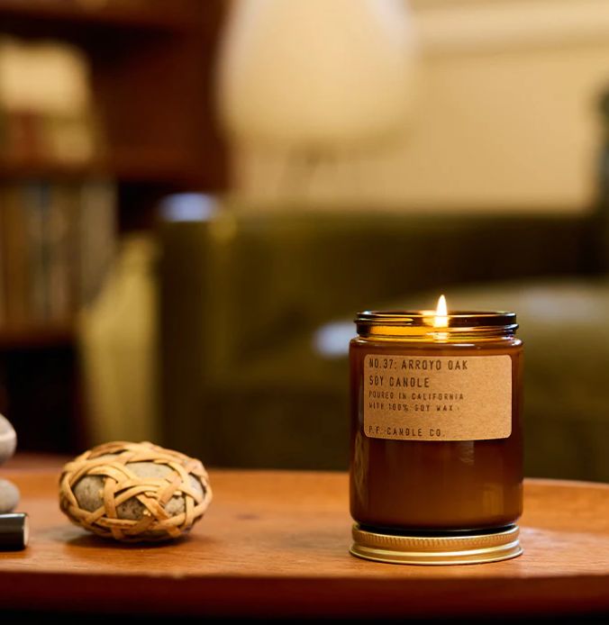 P.F. Candle Co. Arroyo Oak - 7.2 oz  Soy Candle