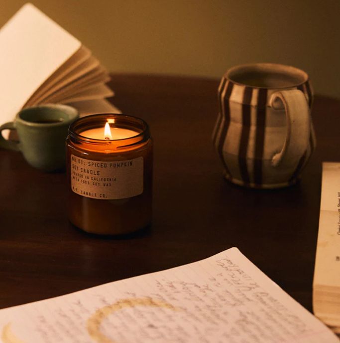 P.F. Candle Co. Spiced Pumpkin - 7.2oz Soy Candle