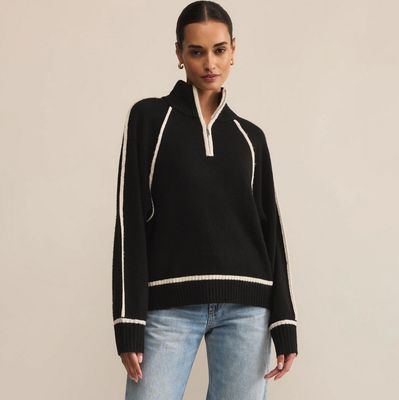 Z Supply Alps Half Zip Sweater