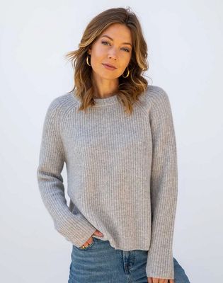 Pura Cashmere Fisherman Crew (Two Colors)