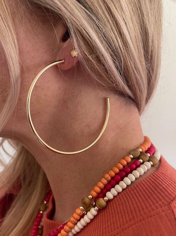 Jessica Matrasko Jewelry Giovana Hoop Earrings JM22