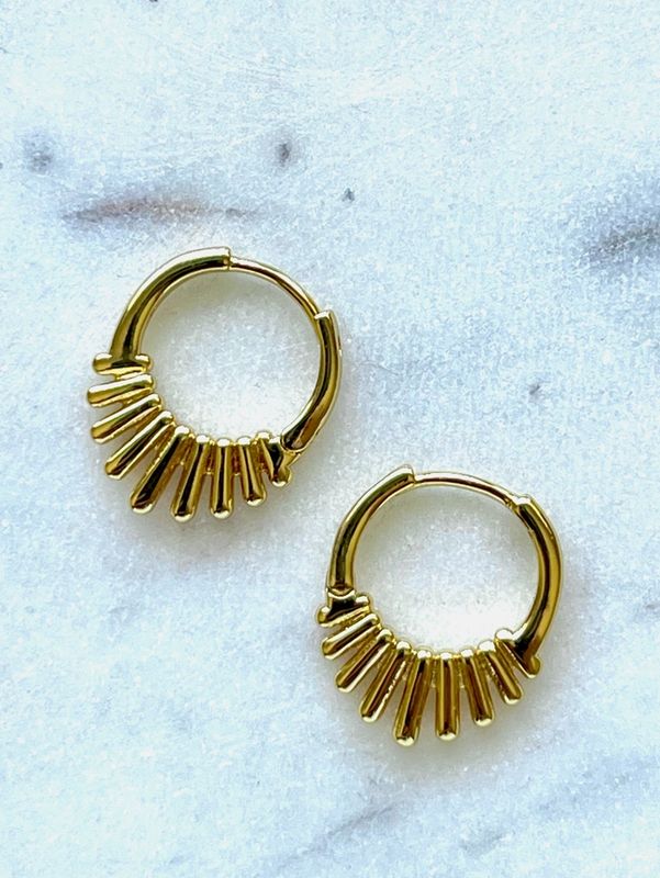 Jessica Matrasko Jewelry Nova Huggie Earrings JM27