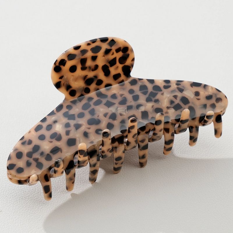 Adorro Wild Leopard Large Claw Clip AD104