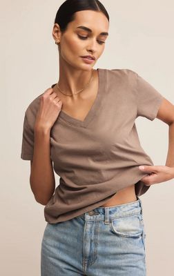 Z Supply Weekdays V-Neck Tee (Two Colors)