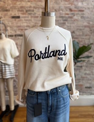 Portland Maine Crewneck Sweatshirt (Two Colors)