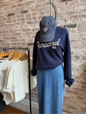 Portland Maine Crewneck Sweatshirt (Two Colors)