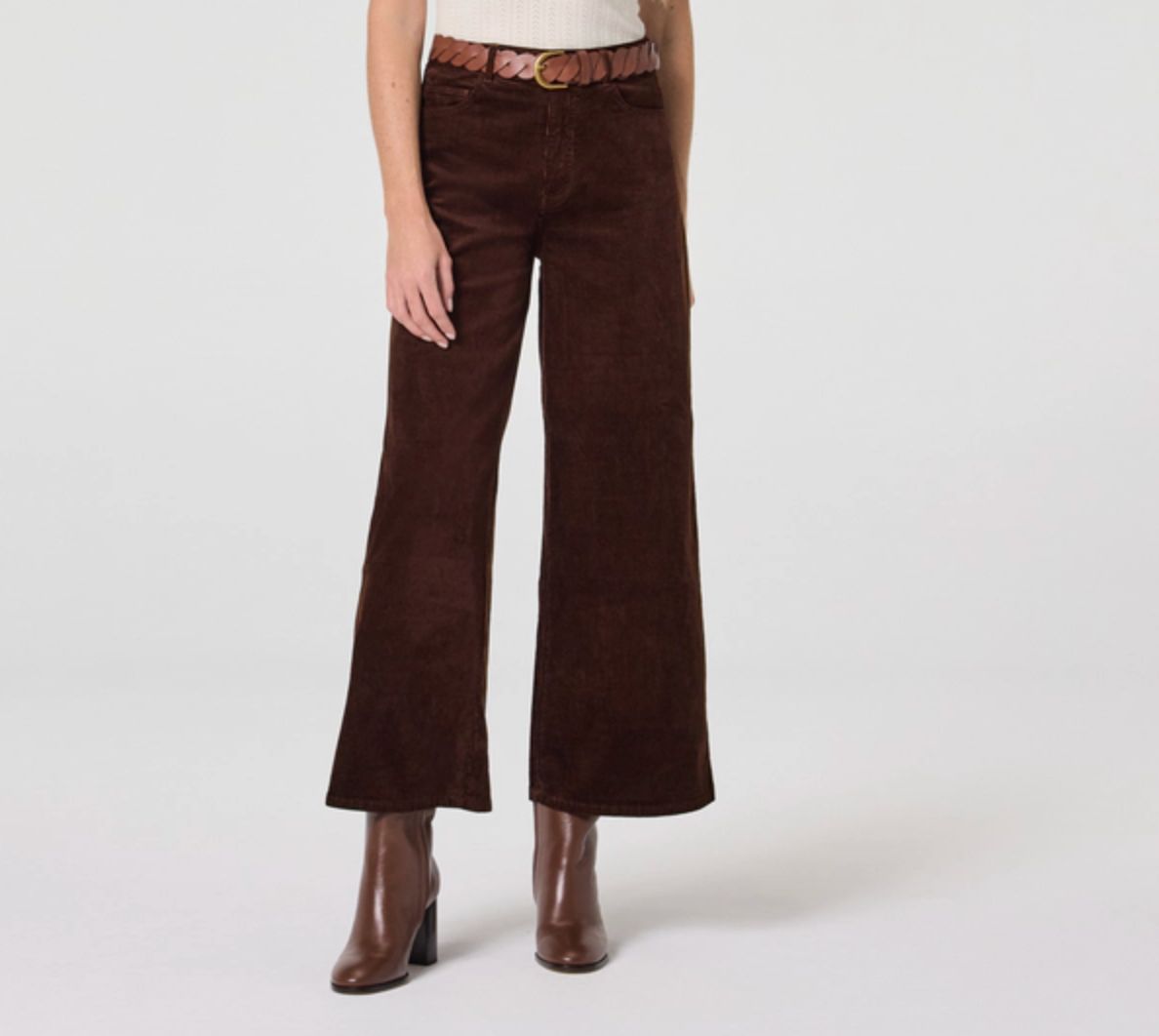 Paige Harper Ankle in Maple Brown