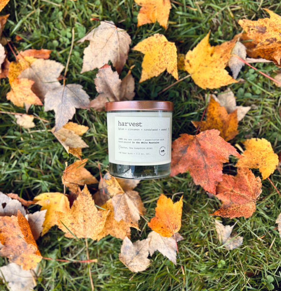 River &amp; Stone Candle Co. Harvest Soy Candle RS16