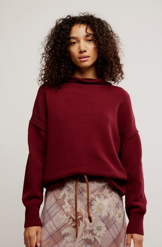 Free People Torres Roll Neck Sweater