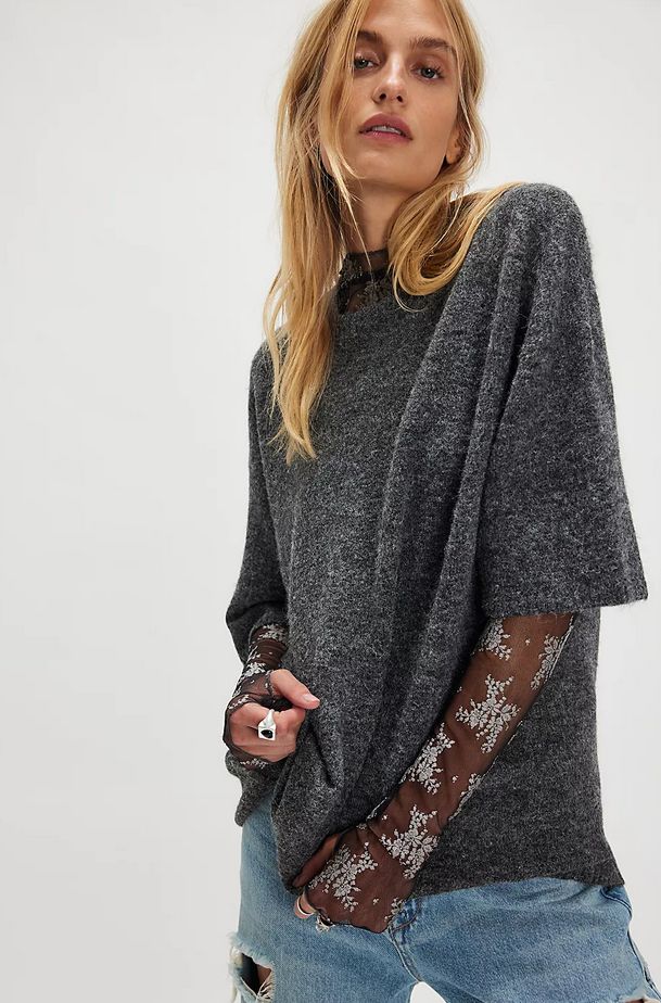 Free People Margot Sweater Tee