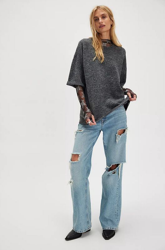 Free People Margot Sweater Tee
