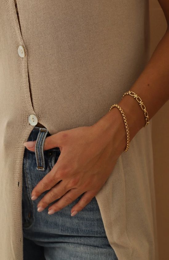 Katie Waltman Jewelry Florence Chain Bracelet KW48