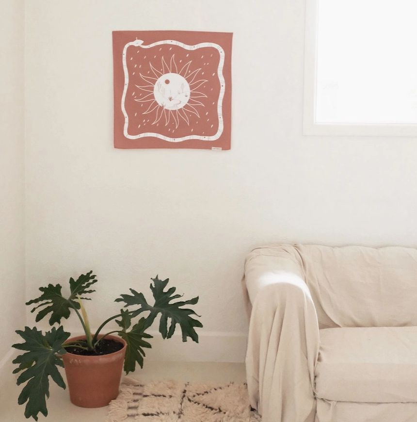 Elana Gabrielle Desert Bandana in Terracotta EG11