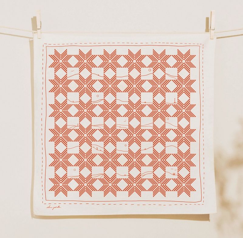Elana Gabrielle Quilt Bandana EG13