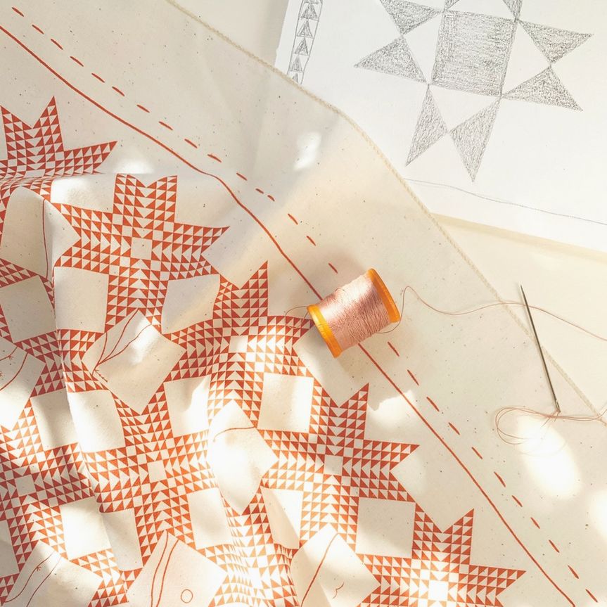 Elana Gabrielle Quilt Bandana EG13