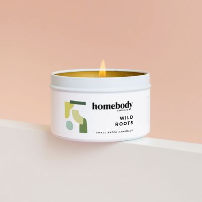 Homebody Candle Co. Wild Roots Candle Tin HB20