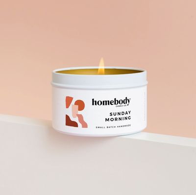 Homebody Candle Co. Sunday Morning Candle Tin HB19