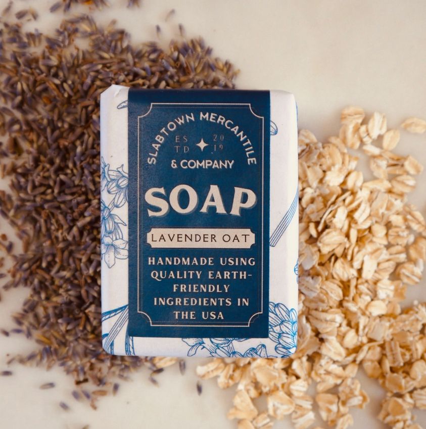 Slabtown Mercantile Lavender Oat Bar Soap