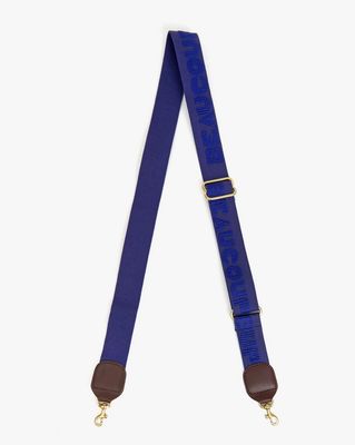 Clare V. Adjustable Crossbody Strap in Navy with Beaucoup Cool