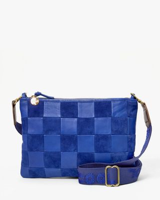 Clare V. Adjustable Crossbody Strap in Navy with Beaucoup Cool