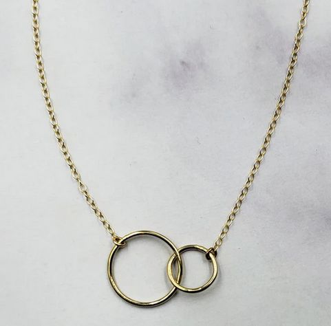 Sinead Cleary SC1630 Gold Filled 16&quot; Together Necklace