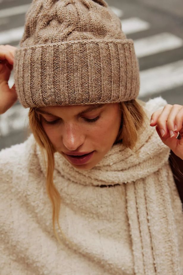 Free People Coast Line Beanie
