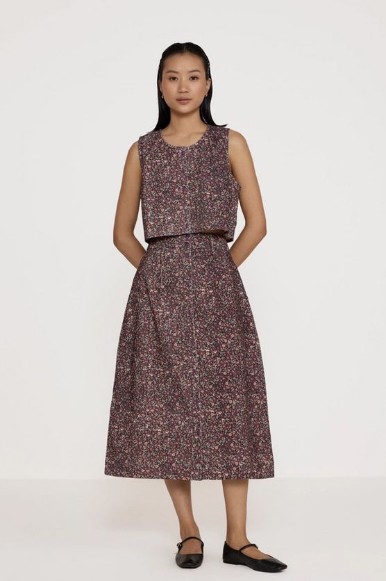 Laude The Label Aline Midi Skirt