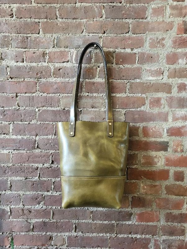Kingdom Leather Sugaree Bag in Olive