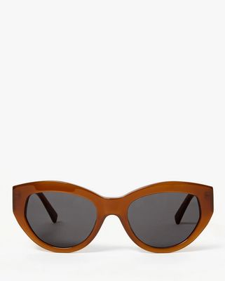 Clare V. Sophia Sunglasses in Chocolate CV11
